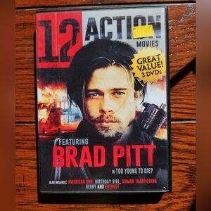 12 Action Movies DVD Set